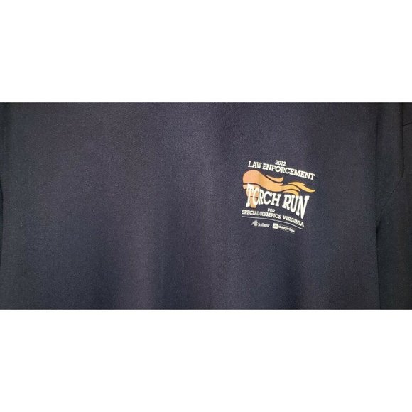 2012 LAW ENFORCEMENT TORCH RUN VIRGINIA short sleeve XL B6 - Picture 3 of 10